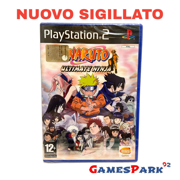 Naruto Ultimate Ninja PS2 PlayStation 2 NUOVO SIGILLATO