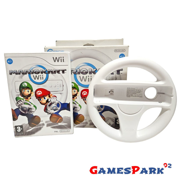 Mario Kart Wii con Volante WII Nintendo USATO