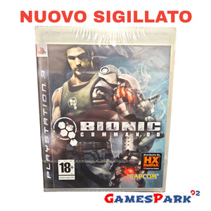 Bionic Commando PS3 Playstation 3 NUOVO SIGILLATO