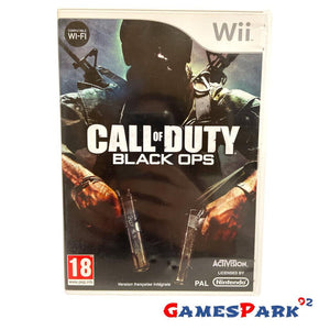 CALL OF DUTY BLACK OPS WII NINTENDO USATO