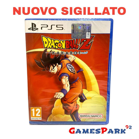 Dragon Ball Z Kakarot PS5 PlayStation 5 NUOVO SIGILLATO DragonBall