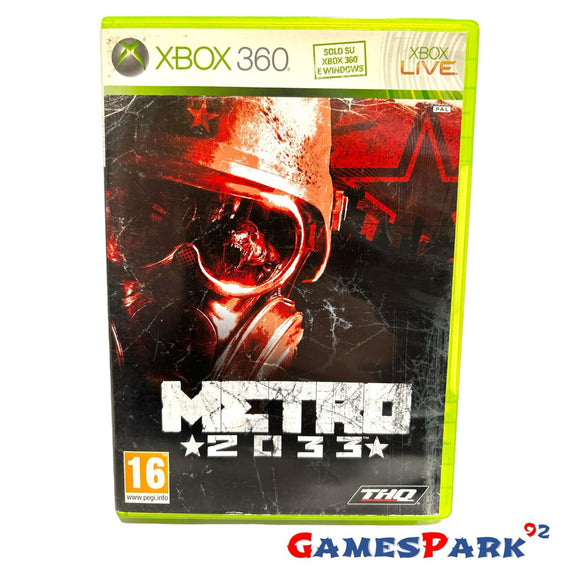 Metro 2033 XBOX 360 USATO