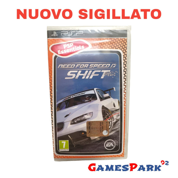 NEED FOR SPEED SHIFT PSP PLAYSTATION NUOVO SIGILLATO