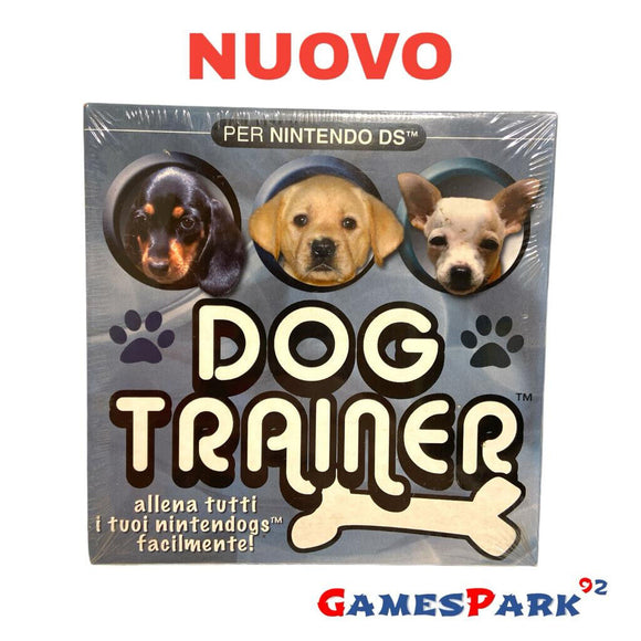 Dog Trainer DS Nintendo Nintendogs NUOVO