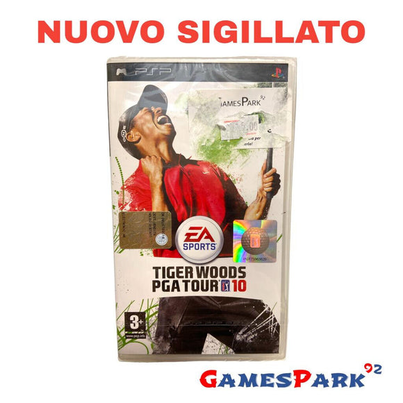 TIGER WOODS PGA TOUR 10 PSP PLAYSTATION NUOVO SIGILLATO