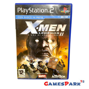 X-MEN LEGENDS II L’ERA DI APOCALISSE PS2 PLAYSTATION 2 USATO