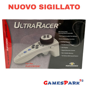 Controller Ultra Racer PS1 PlayStation 1 NUOVO ACCESSORI