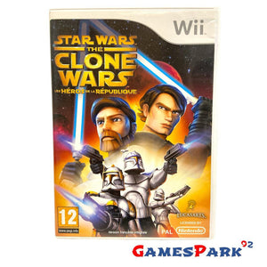 STAR WARS THE CLONE WARS GLI EROI DELLA REPUBBLICA WII NINTENDO USATO