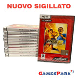 LOTTO 10 PRO EVOLUTION SOCCER 6 PES 6 PC COMPUTER NUOVO SIGILLATO