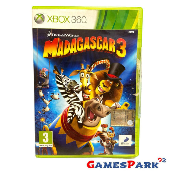 Madagascar 3 XBOX 360 USATO