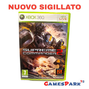 Supreme Commander 2 Xbox 360 NUOVO SIGILLATO