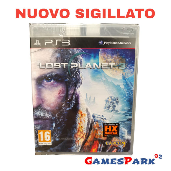 Lost Planet 3 PS3 Playstation 3 NUOVO SIGILLATO