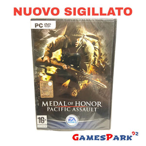 MEDAL OF HONOR PACIFIC ASSAULT PC COMPUTER NUOVO SIGILLATO