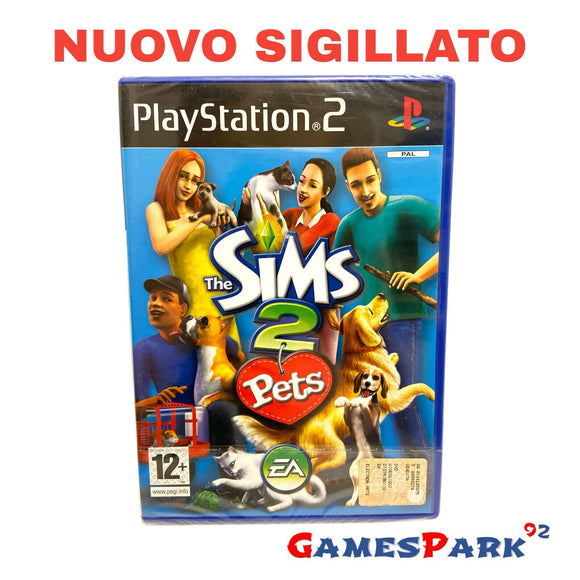 The Sims 2 Pets PS2 PlayStation 2 NUOVO SIGILLATO