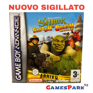 Shrek Smash n’ Crash Racing Game Boy Advance GBA NUOVO SIGILLATO