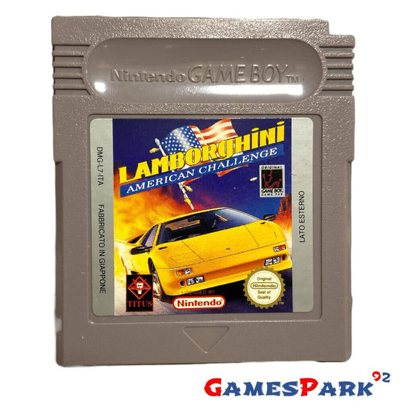 Lamborghini American Challenge Game Boy Nintendo USATO