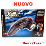 Controller Force Feedback Racing Wheel PC NUOVO accessori