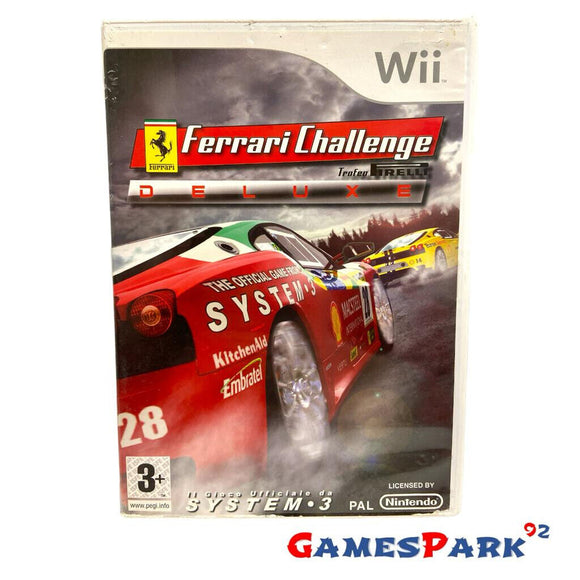 FERRARI CHALLENGE TROFEO PIRELLI DELUXE WII NINTENDO USATO