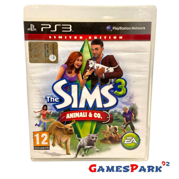 The Sims 3 Animali & Co Limited Edition PS3 Playstation 3 USATO