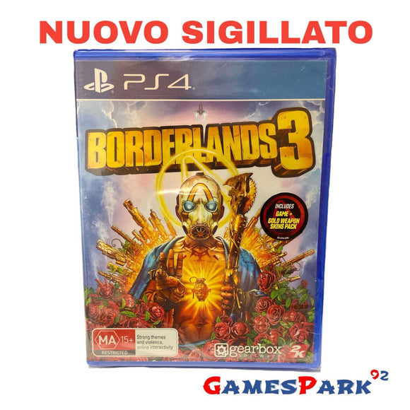 Borderlands 3 PS4 PLAYSTATION 4 NUOVO SIGILLATO