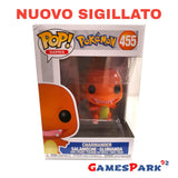 POKEMON CHARMANDER 455 9 CM FUNKO POP NUOVO SIGILLATO