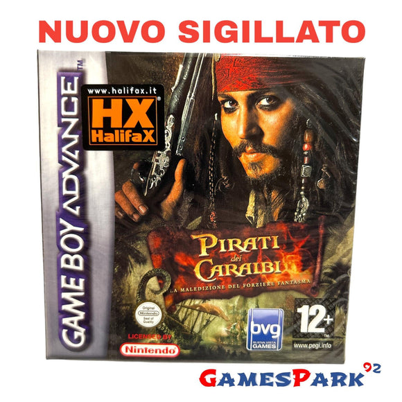 Pirati dei Caraibi La Maledizione del Forziere Fantasma Game Boy Advance GBA NUOVO SIGILLATO