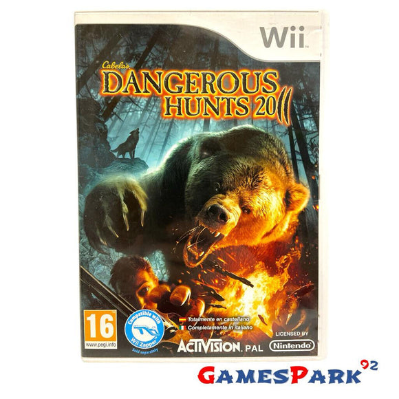 Cabela’s Dangerous Hunts 2011 WII Nintendo USATO