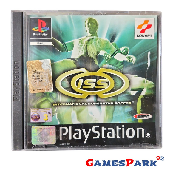 International Superstar Soccer ISS PS1 Playstation 1 USATO
