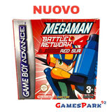 Megaman Battle Network 4 Red Sun Game Boy Advance GBA NUOVO