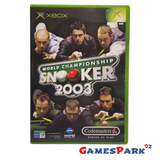 World Championship Snooker 2003 Xbox USATO