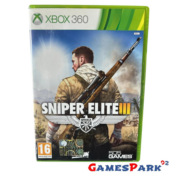 Sniper Elite III 3 Xbox 360 USATO