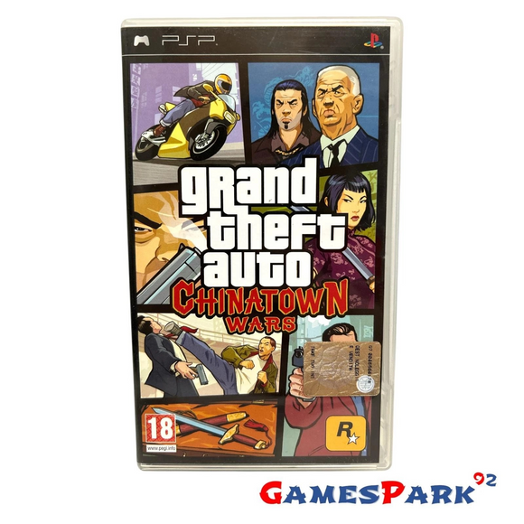 GTA Grand Theft Auto Chinatown Wars PSP Playstation USATO