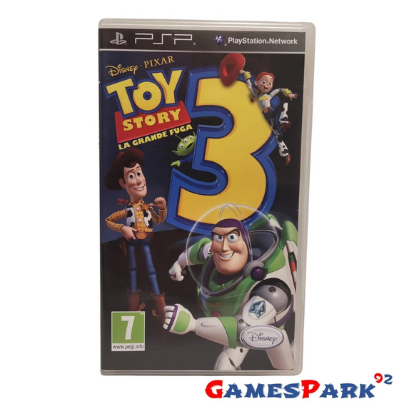 Disney Pixar Toy Story 3 la Grande Fuga PSP Playstation USATO