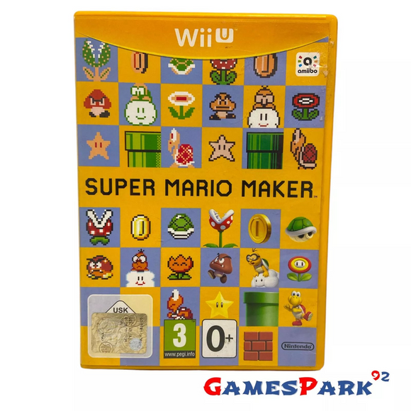 Super Mario Maker Wii U Nintendo USATO