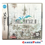 Final Fantasy III 3 Nintendo DS USATO