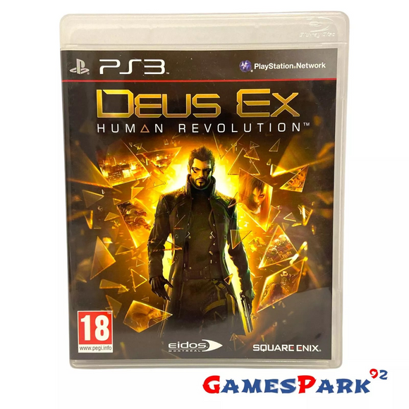 Deus Ex Human Revolution PS3 PlayStation 3 USATO