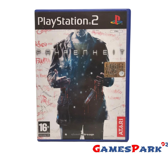 Fahrenheit PS2 Playstation 2 USATO