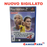 Pro Evolution Soccer 4 PES 4 PS2 Playstation 2 NUOVO SIGILLATO