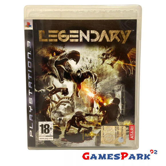 Legendary PS3 PlayStation 3 USATO