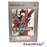 Metal Gear Solid 2 Sons of Liberty PS2 Playstation 2 USATO