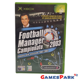 Football Manager Campionato 2003 XBOX USATO