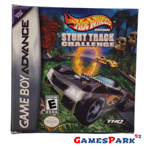 Hot Wheels Stunt Track Challenge Game Boy Advance GBA USATO