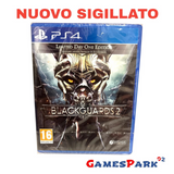 Blackguards 2 Limited Day One Edition PS4 Playstation 4 NUOVO SIGILLATO