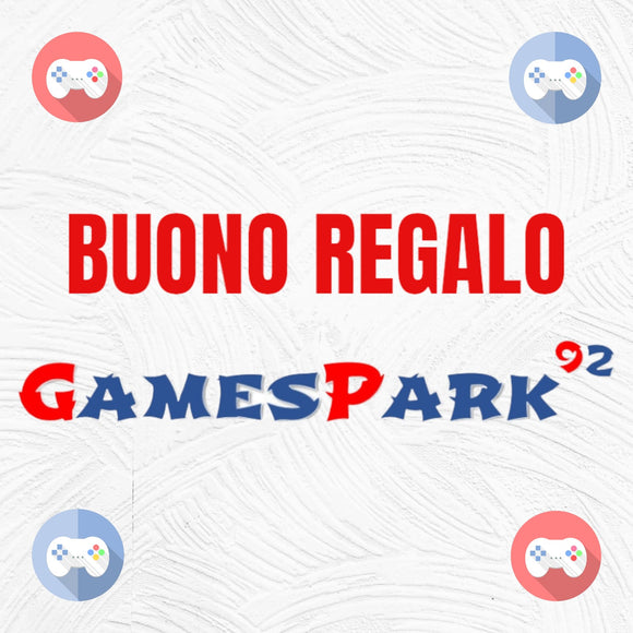 BUONO REGALO GAMESPARK92