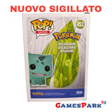 FUNKO POP BULBASAUR 453 9 CM POKEMON NUOVO SIGILLATO