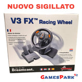 VOLANTE DREAMCAST V3 FX NUOVO ACCESSORI