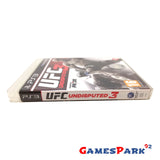 UFC UNDISPUTED 3 PS3 PLAYSTATION 3 USATO