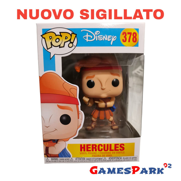 FUNKO POP HERCULES 378 9 CM DISNEY NUOVO SIGILLATO