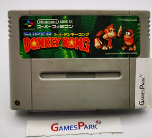 SUPER DONKEY KONG NINTENDO SNES SUPER FAMICON JAP USATO