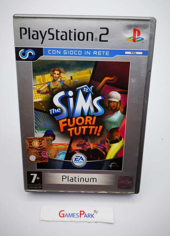 THE SIMS FUORI TUTTI! PS2 PLAYSTATION 2 USATO